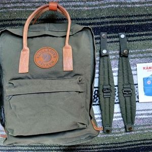 Fjallraven Kanken Backpack No. 2 w/ Padded Straps
